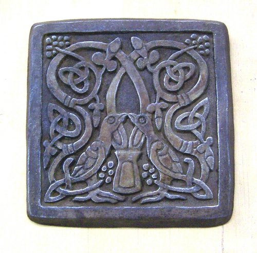 D434 Celtic Fertility Birds 9x9 in..JPG